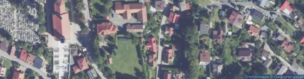 Zdjęcie satelitarne Źródlana ul.