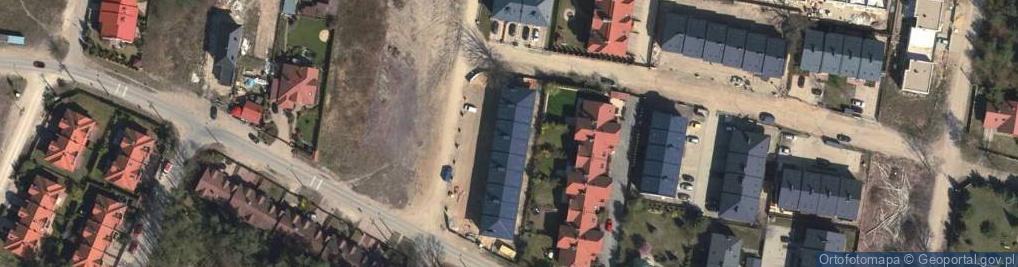 Zdjęcie satelitarne Źródlana ul.