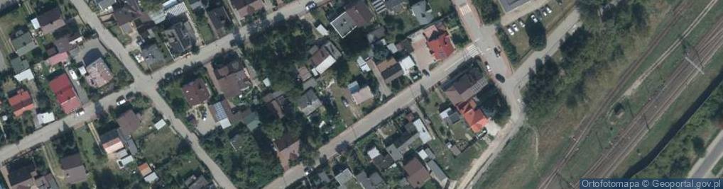 Zdjęcie satelitarne Źródlana ul.