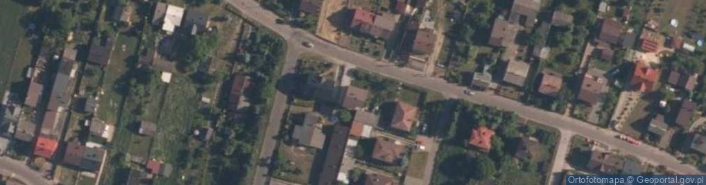 Zdjęcie satelitarne Źródelna ul.