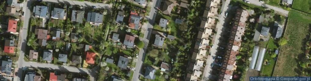 Zdjęcie satelitarne Źródlana ul.