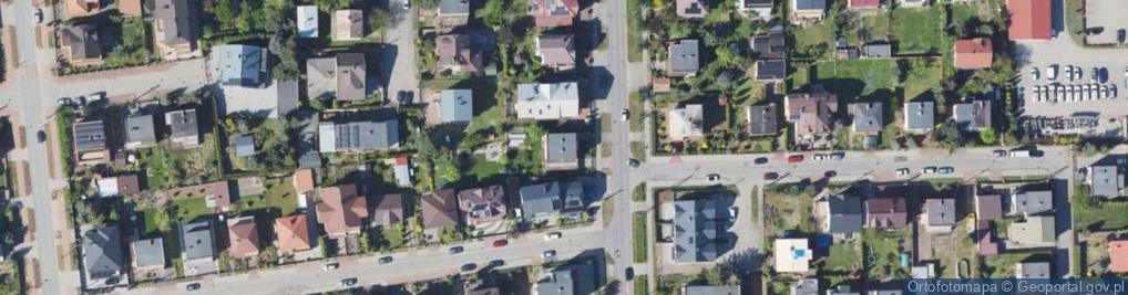 Zdjęcie satelitarne Źródlana ul.