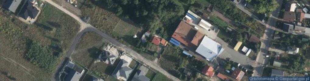 Zdjęcie satelitarne Źródlana ul.