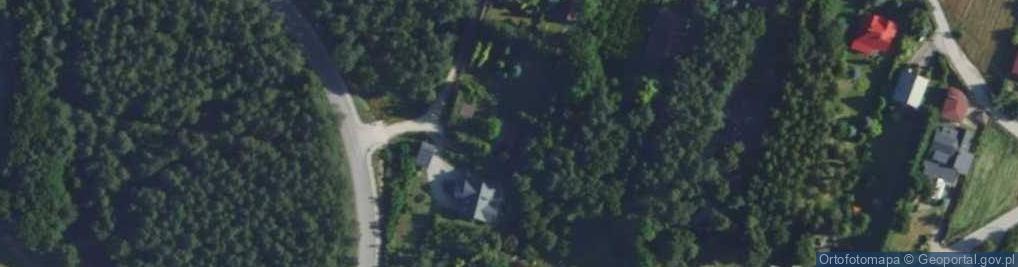 Zdjęcie satelitarne Źródlana ul.