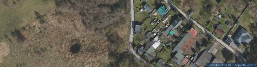 Zdjęcie satelitarne Źródlana ul.