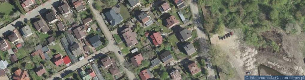 Zdjęcie satelitarne Żubrów ul.