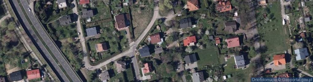 Zdjęcie satelitarne Zuchów ul.