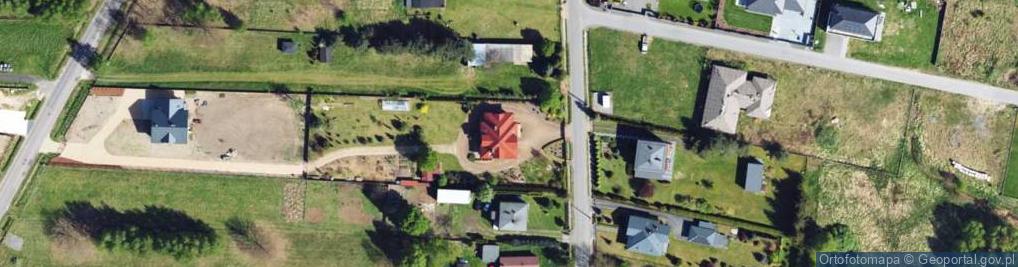 Zdjęcie satelitarne Zuchów ul.