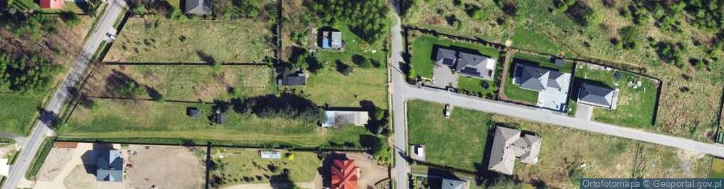 Zdjęcie satelitarne Zuchów ul.