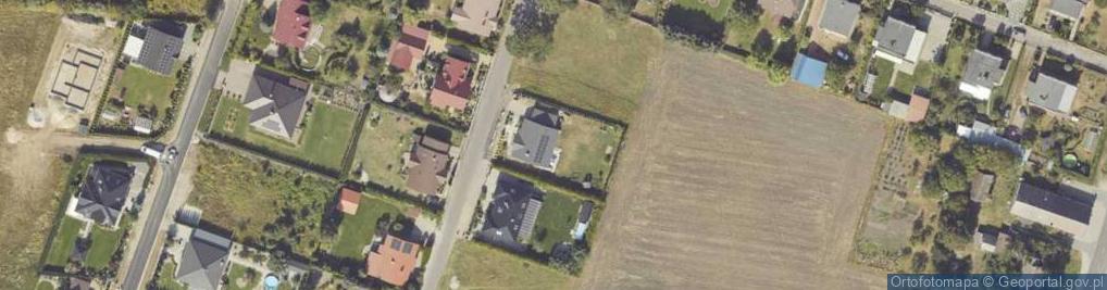 Zdjęcie satelitarne Zuchów ul.