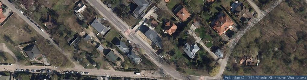 Zdjęcie satelitarne Żubrowa ul.