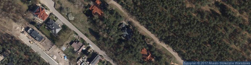 Zdjęcie satelitarne Żubrowa ul.