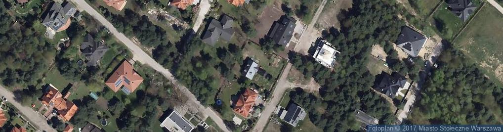 Zdjęcie satelitarne Żurawiny ul.