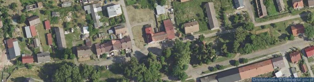 Zdjęcie satelitarne Żubrów ul.