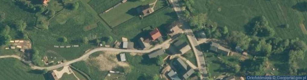 Zdjęcie satelitarne Zubrzyca Górna ul.