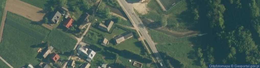 Zdjęcie satelitarne Zubrzyca Górna ul.