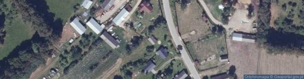 Zdjęcie satelitarne Zubrzyca Wielka ul.