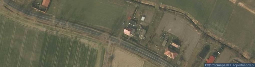 Zdjęcie satelitarne Żuchlów ul.