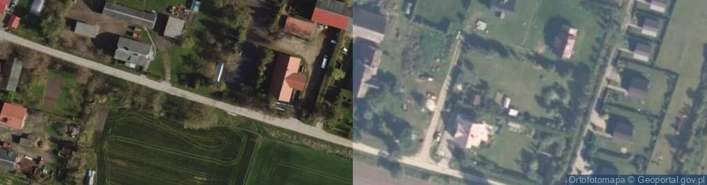 Zdjęcie satelitarne Żuławki ul.