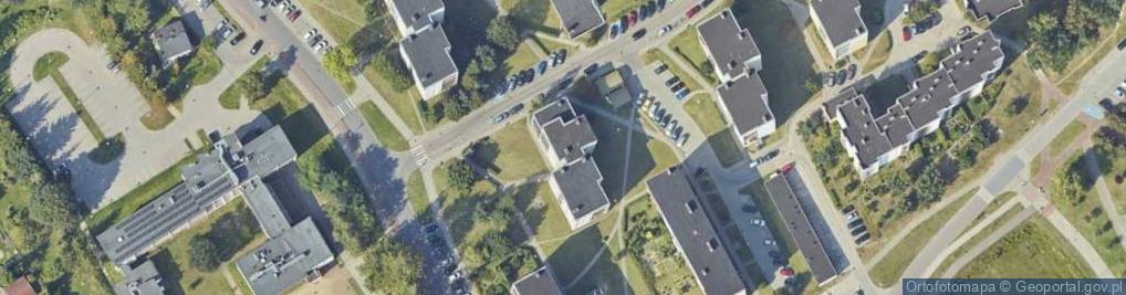 Zdjęcie satelitarne Zwycięstwa ul.