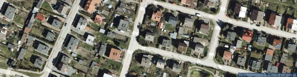 Zdjęcie satelitarne Związku Młodzieży Wiejskiej Wici ul.
