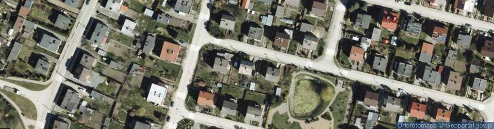 Zdjęcie satelitarne Związku Młodzieży Wiejskiej Wici ul.
