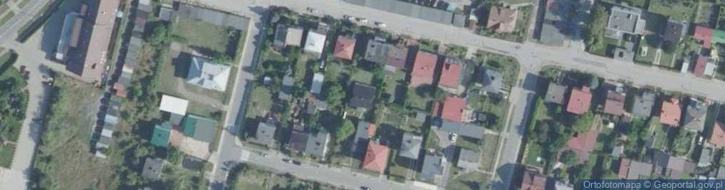 Zdjęcie satelitarne Związku Walki Zbrojnej ul.