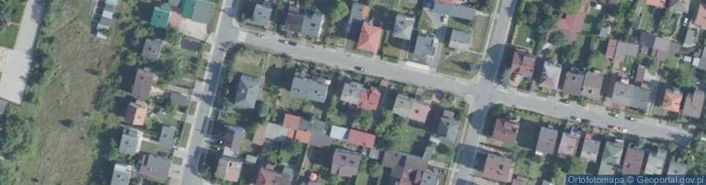 Zdjęcie satelitarne Związku Walki Zbrojnej ul.