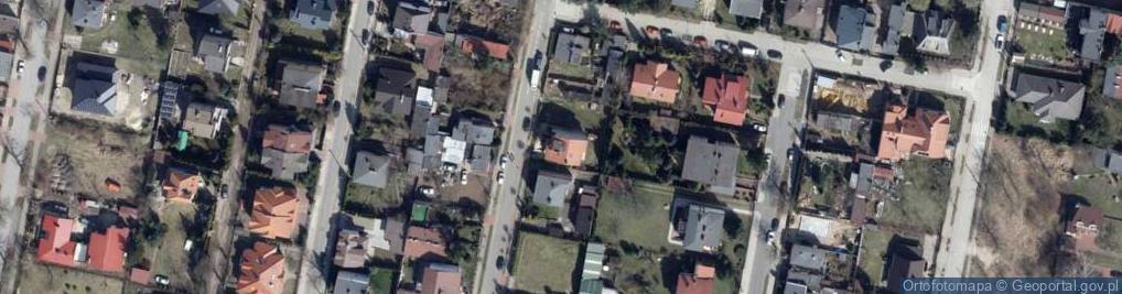 Zdjęcie satelitarne Zwiadowcza ul.