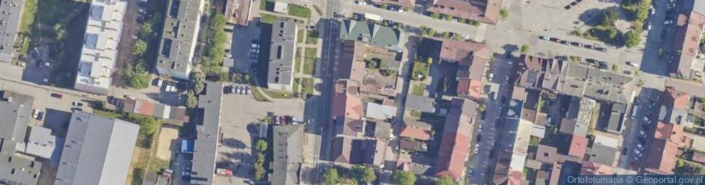 Zdjęcie satelitarne Zwrotna ul.