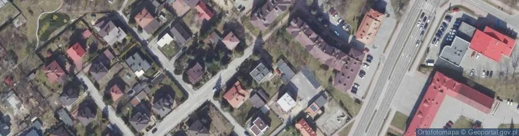 Zdjęcie satelitarne Związku Strzeleckiego ul.