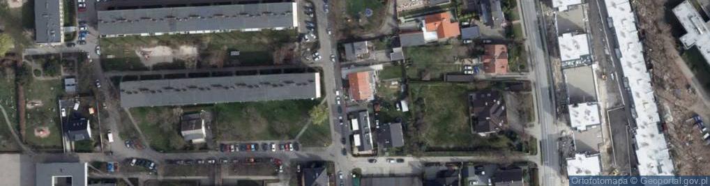 Zdjęcie satelitarne Zwycięstwa ul.