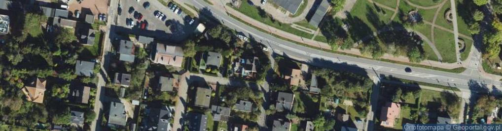 Zdjęcie satelitarne Zwycięstwa ul.