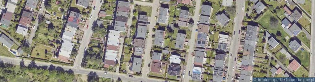 Zdjęcie satelitarne Zwiadowców ul.