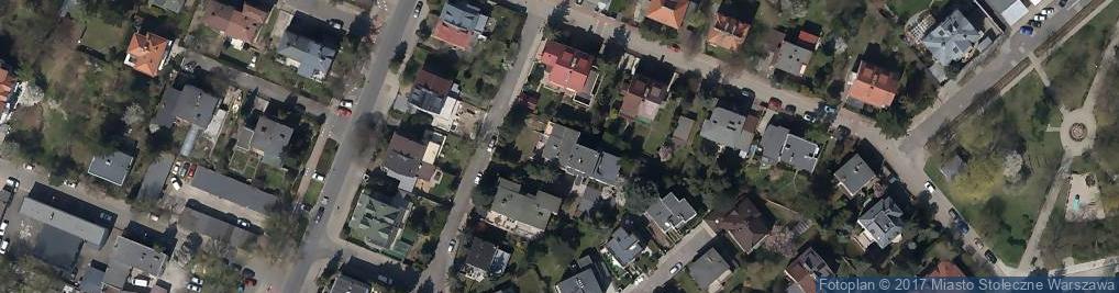 Zdjęcie satelitarne Zwardońska ul.