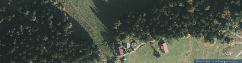Zdjęcie satelitarne Zwardoń-Bór ul.