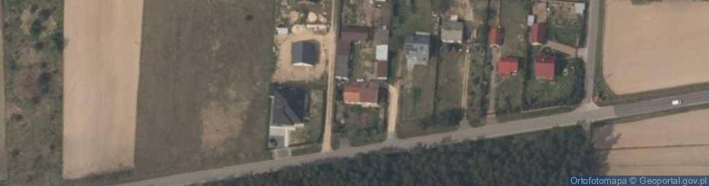 Zdjęcie satelitarne Zwierzchów ul.