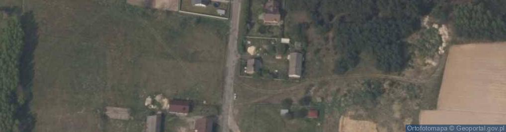 Zdjęcie satelitarne Zwierzchów ul.