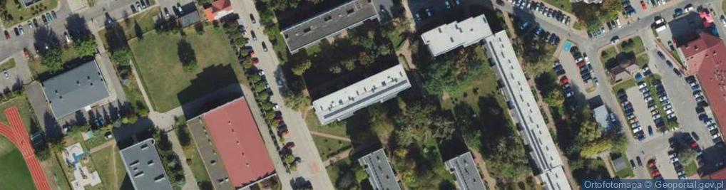 Zdjęcie satelitarne Zygmunta Augusta ul.