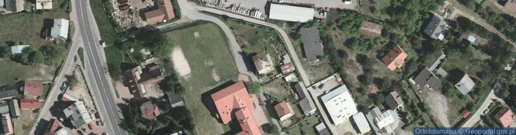 Zdjęcie satelitarne Zybury Bronisława ul.