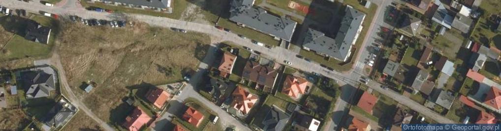 Zdjęcie satelitarne Żyburowej Marii ul.