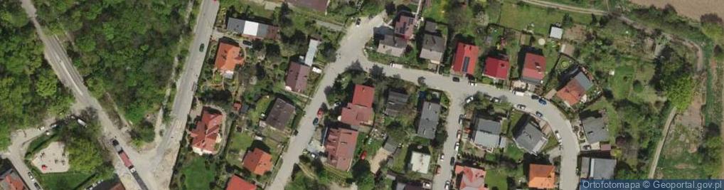 Zdjęcie satelitarne Żywopłotowa ul.