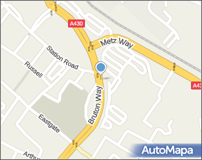 AutoMapa map