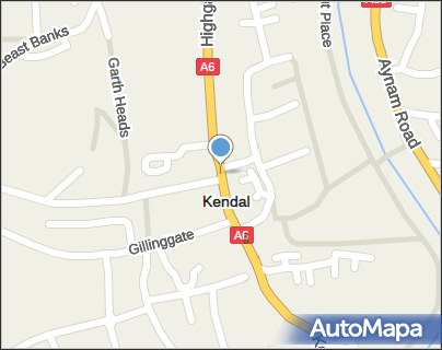AutoMapa map