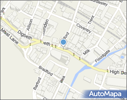 AutoMapa map