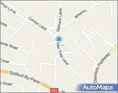 AutoMapa map