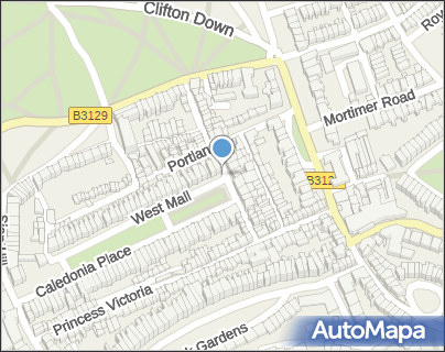 AutoMapa map
