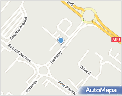 AutoMapa map
