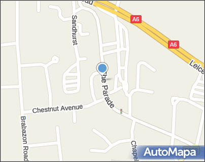 AutoMapa map