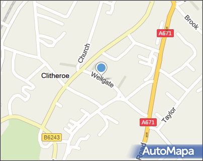 AutoMapa map
